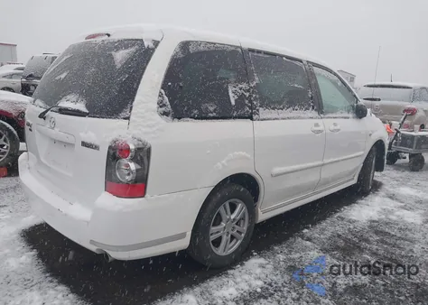 2004 Mazda Mpv Lx z USA, uszkodzony, nr VIN JM3LW28AX40511930
